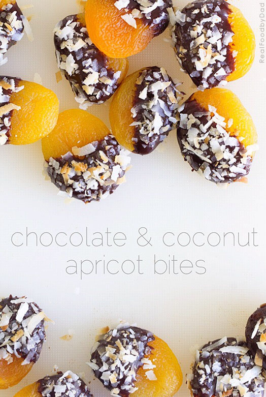 Chocolate-dipped Apricots | Real Food by Dad
