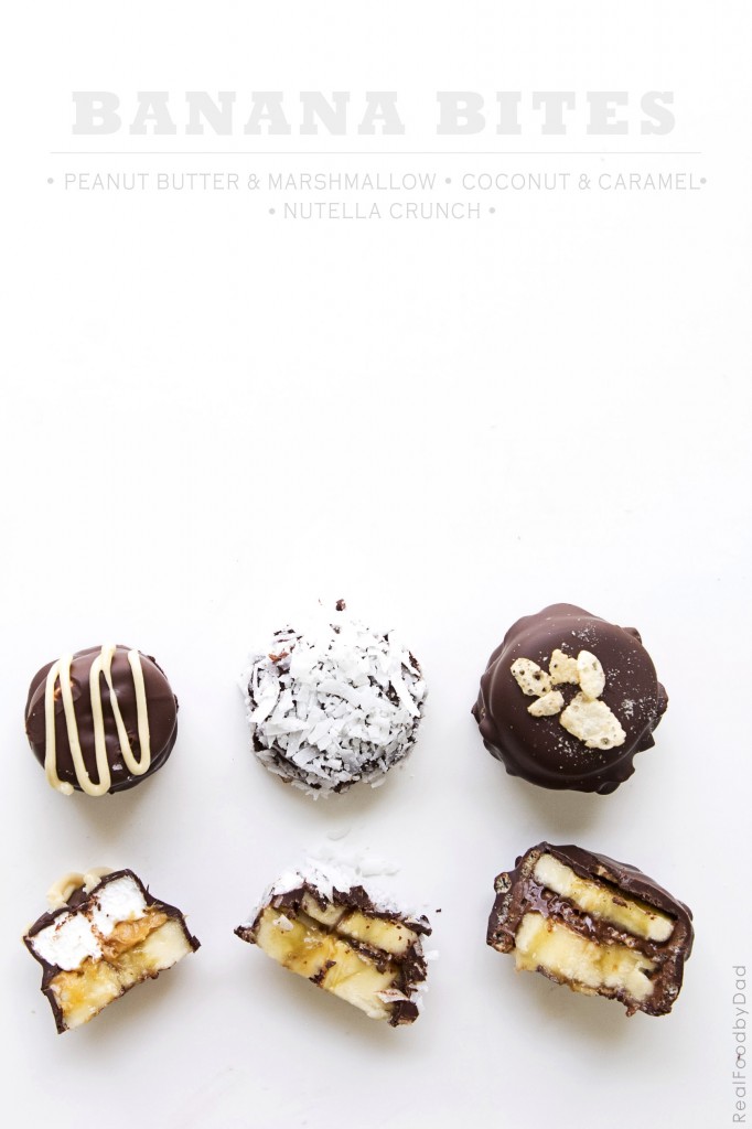 Grab the tips and tricks for making these chocolate covered banana bites | Real Food by Dad