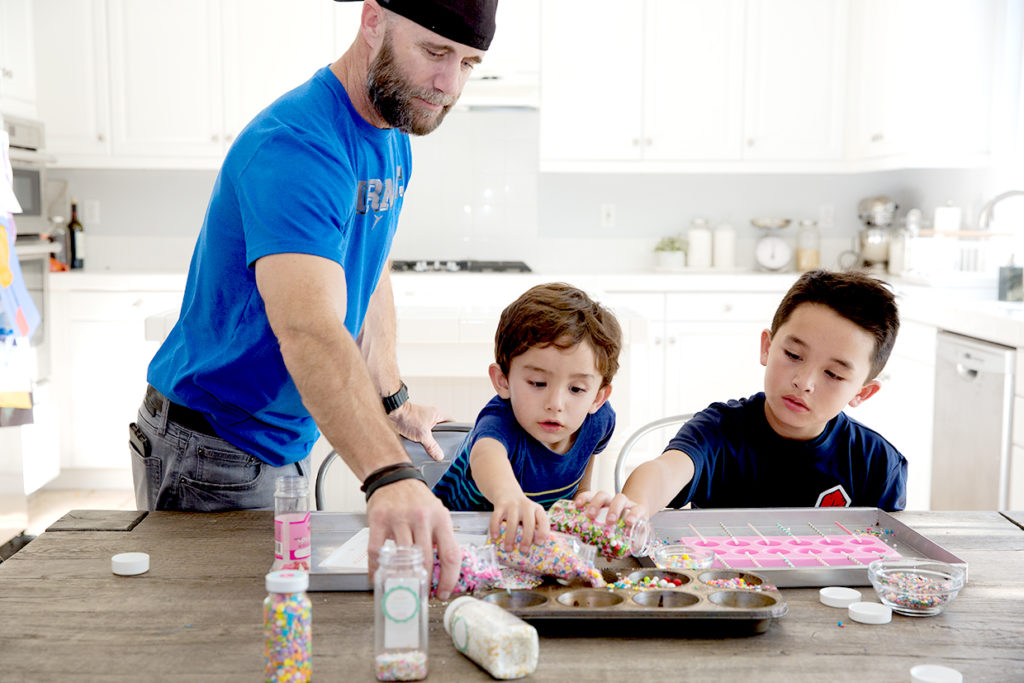 Chocolate Pop Making Real Food by Dad