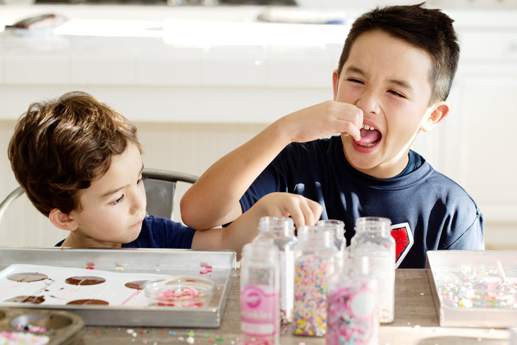 Chocolate Pop Making Real Food by Dad