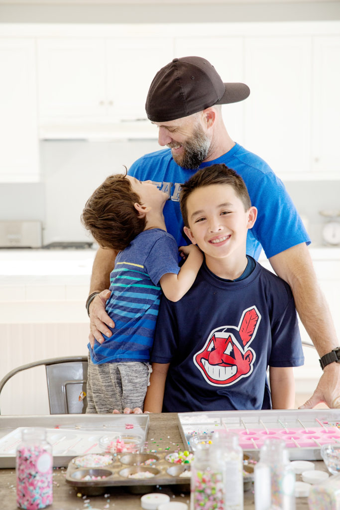 Chocolate Pop Making Real Food by Dad