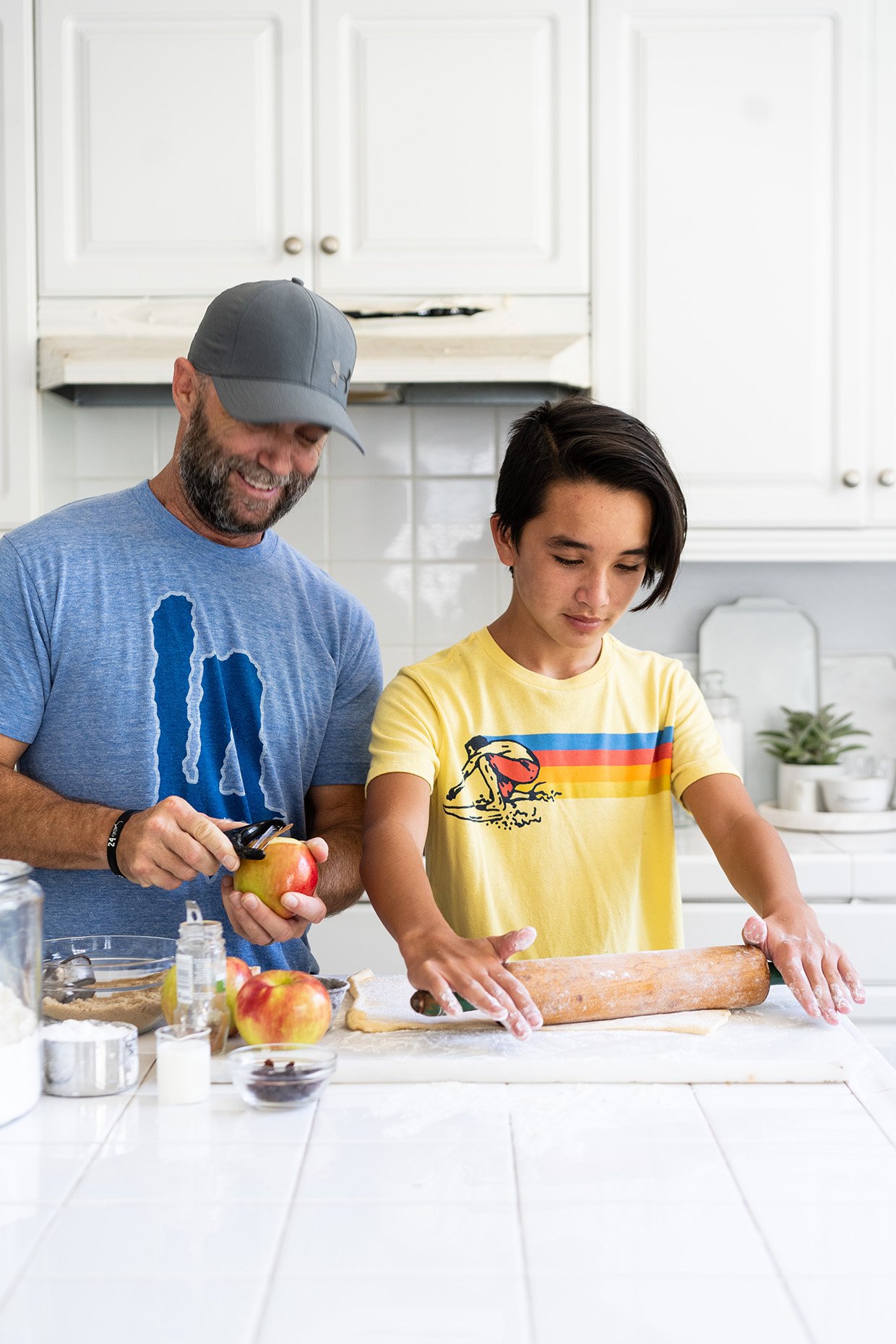 Crescent Cinnamon Rolls ~ No yeast recipe that takes half the time of traditional cinnamon rolls!