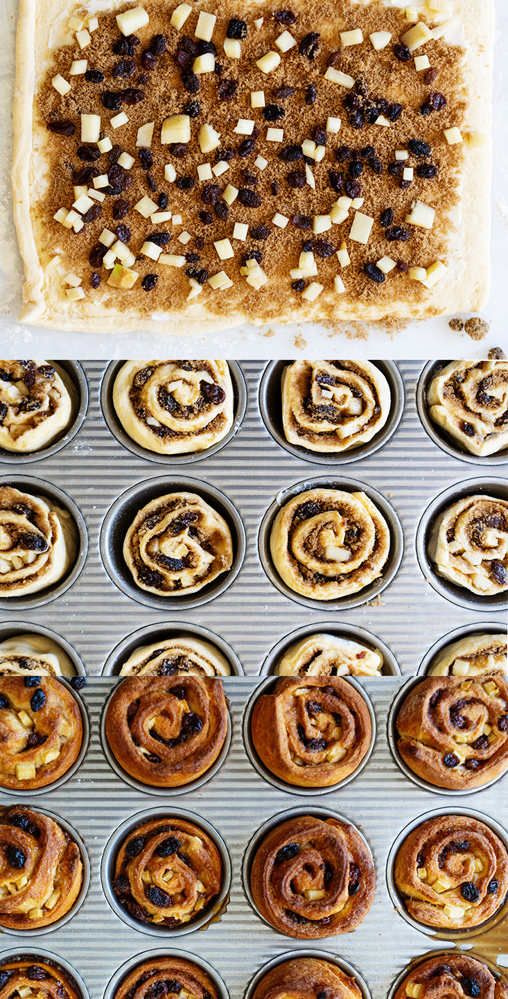 Crescent Cinnamon Rolls ~ No yeast recipe that takes half the time of traditional cinnamon rolls!