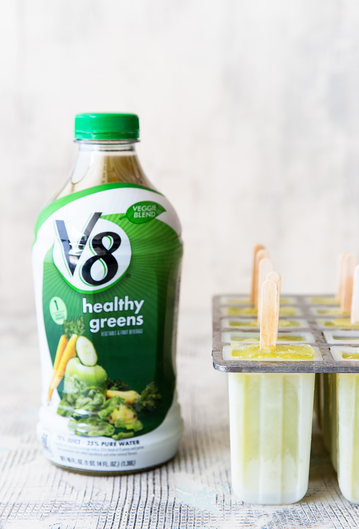 Green Juice Popsicle | Product Shot and Food | Real Food by Dad