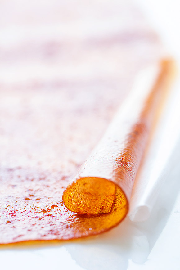 Homemade Peach Fruit Roll Up | Real Food by Dad