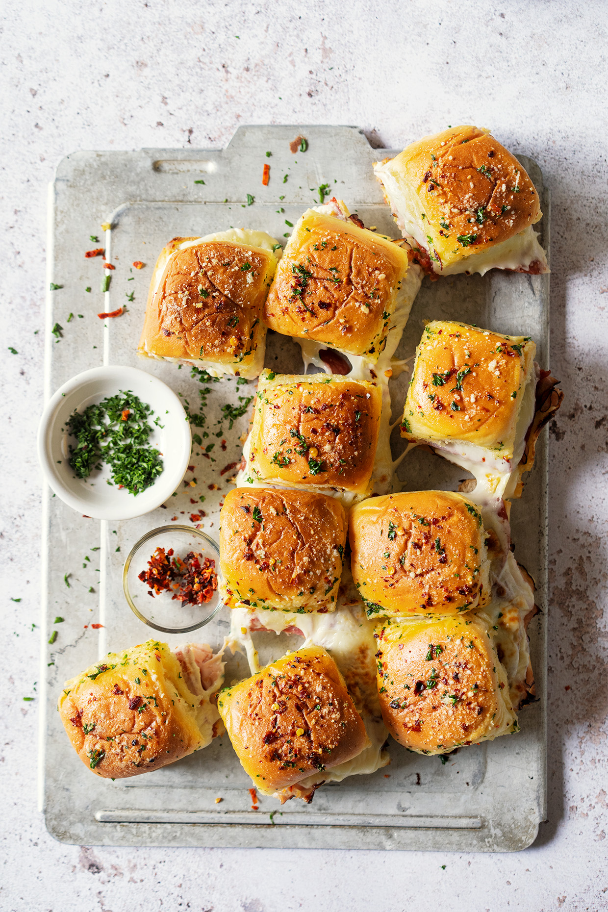 Hot Italian Sub Sliders