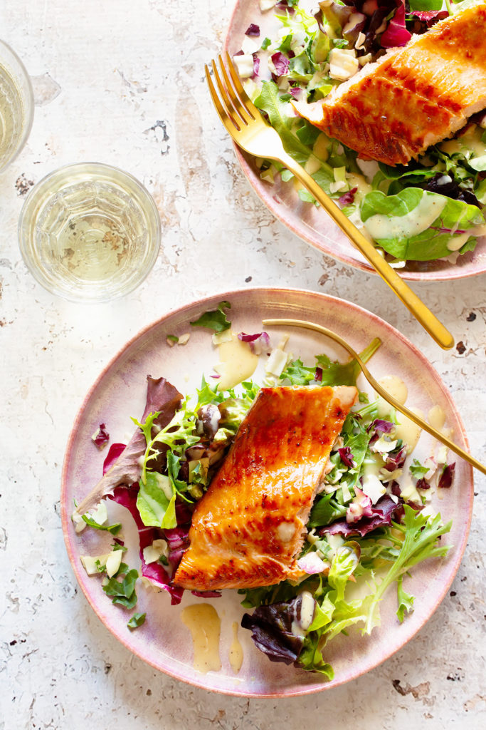 Miso Maple Glazed Columbia River Steelhead