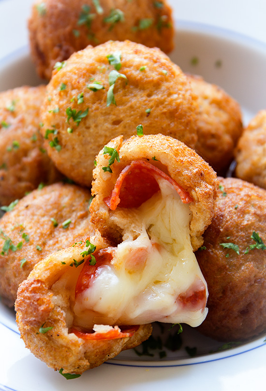 Pizza Bombs Real Food by Dad