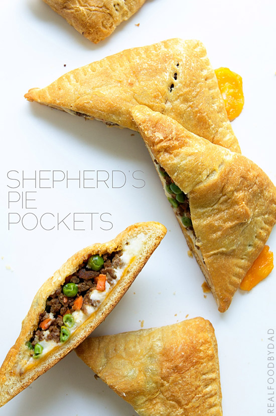 Shepherd's Pie Pocket via Real Food by Dad