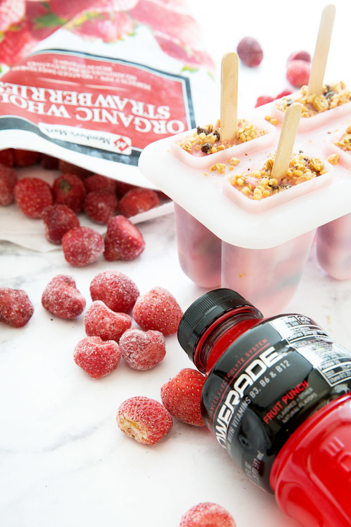 Strawberry Smoothie Pops || Real Food by Dad